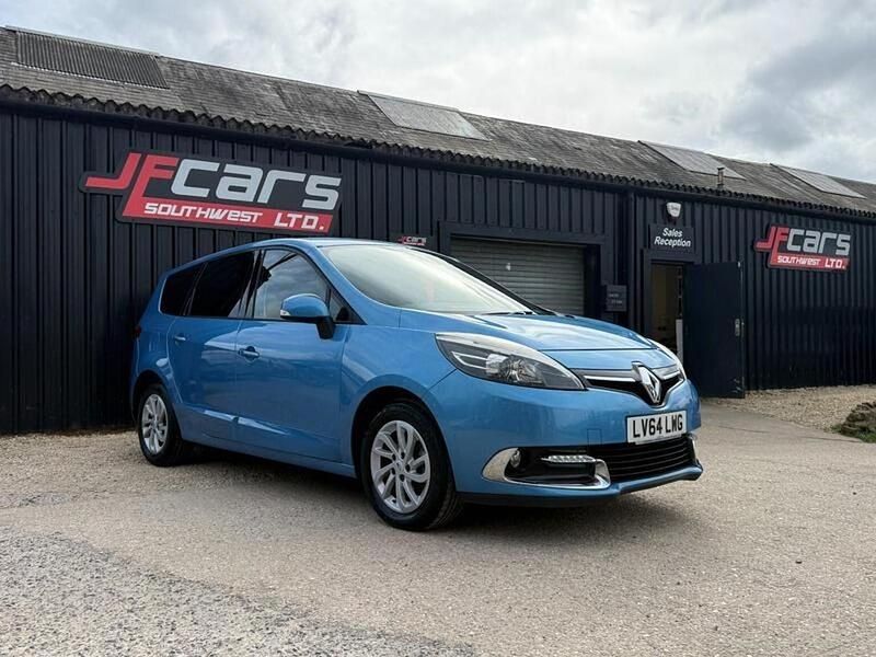 Used Renault Grand Scénic III Dynamique 110 HP (80 kW) 2014 Blue MPV