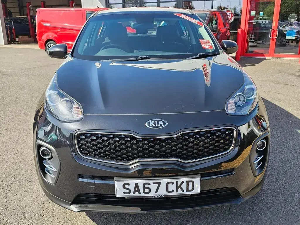 Used Kia Sportage 114 HP (83 kW) 2017 Black SUV