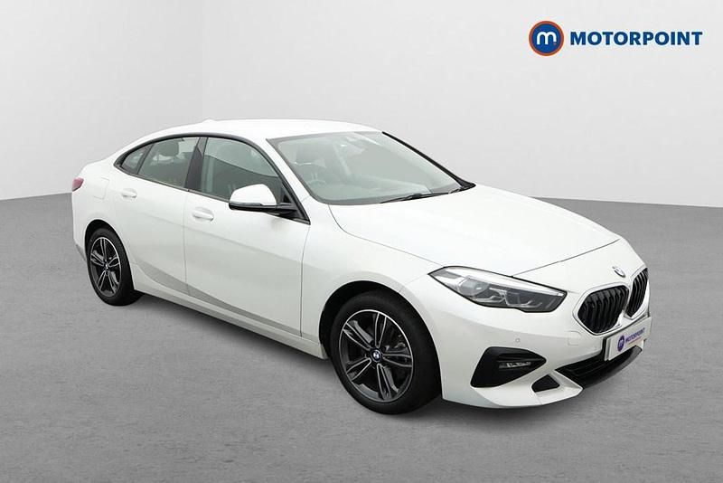 White Used 2022 BMW 218 Sport Line Sedan | £19,899 (Good price) - Image 1/4