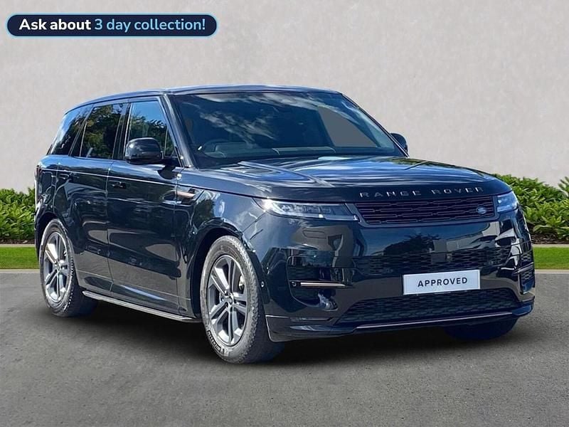Black Used 2023 Land Rover Range Rover Sport SE Dynamic SUV | £67,526 (Super price) - Image 1/4