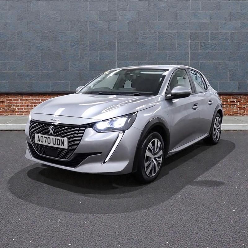 Second-hand Peugeot e-208 Active 100 kW (136 CP) 2020 Argintiu Hatchback
