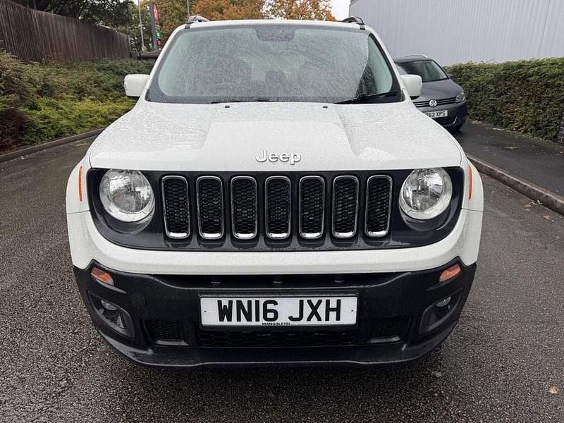 White Used 2016 Jeep Renegade Longitude SUV | £5,499 (Good price) - Image 1/4