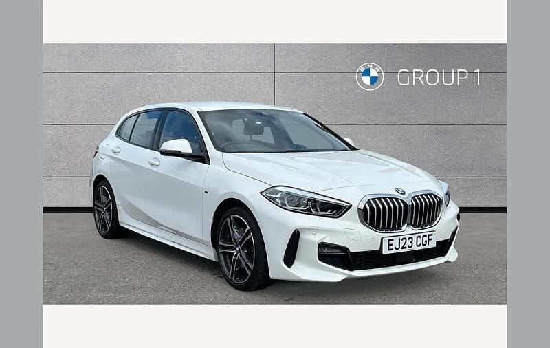 Used BMW 118 M Sport 136 HP (100 kW) 2023 White Hatchback