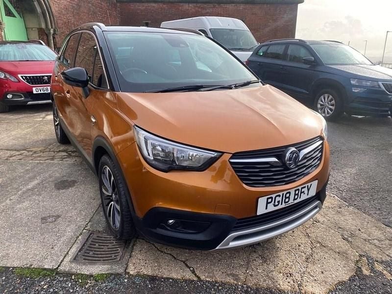 Used Vauxhall Crossland X Elite 81 HP (59 kW) 2018 Orange SUV