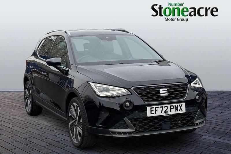 Used Seat Arona FR 110 HP (80 kW) 2022 Black SUV