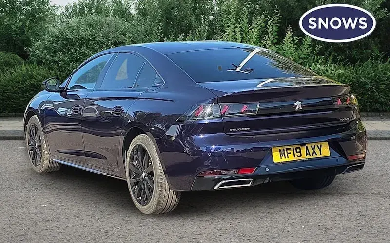 Used Peugeot 508 GT-line 131 HP (96 kW) 2019 Blue Hatchback