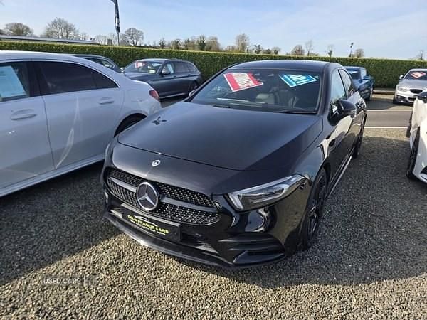 Used Mercedes A220 AMG Line Premium Plus 190 HP (139 kW) 2021 Black Sedan