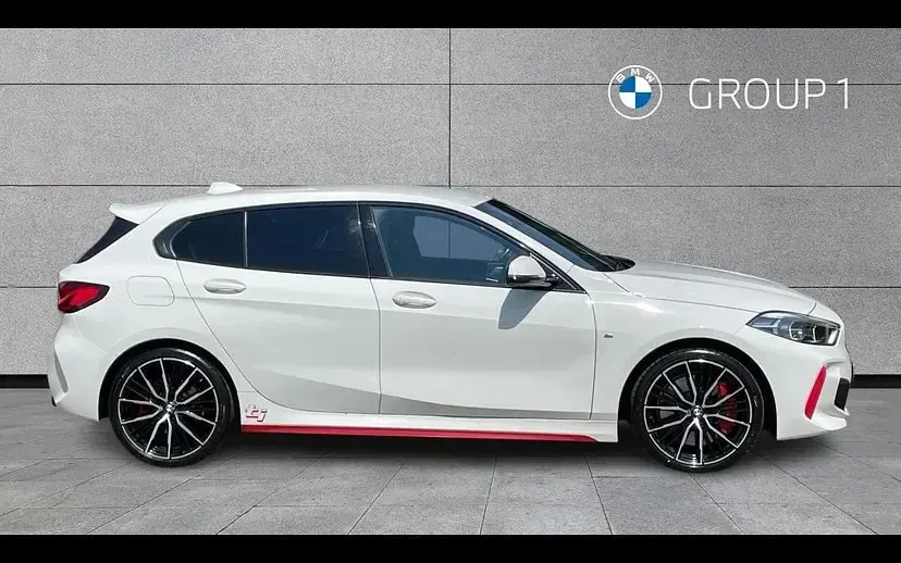 Used BMW 128 ti Shadowline 261 HP (191 kW) 2021 White Hatchback