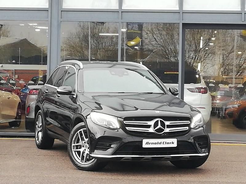 Used Mercedes GLC220 AMG line 170 HP (125 kW) 2018 Black SUV