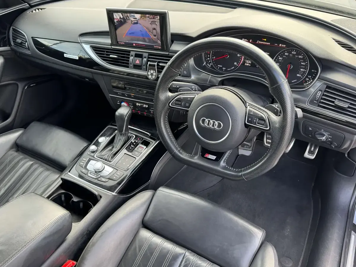 Used Audi A6 Black Edition 190 HP (139 kW) 2017 Grey Sedan