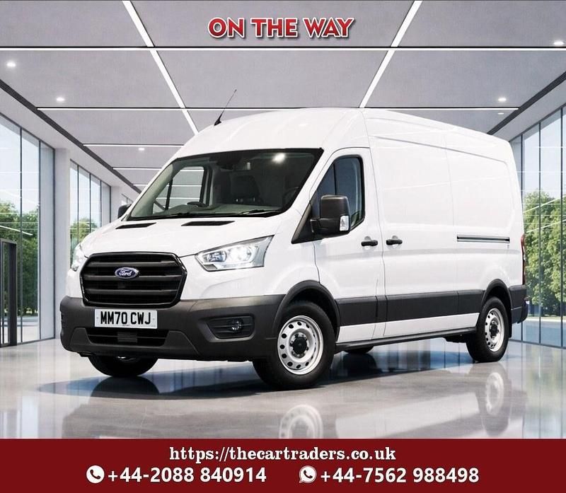 Begagnad Ford Transit S 130 HK (95 kW) 2021 Vit Van