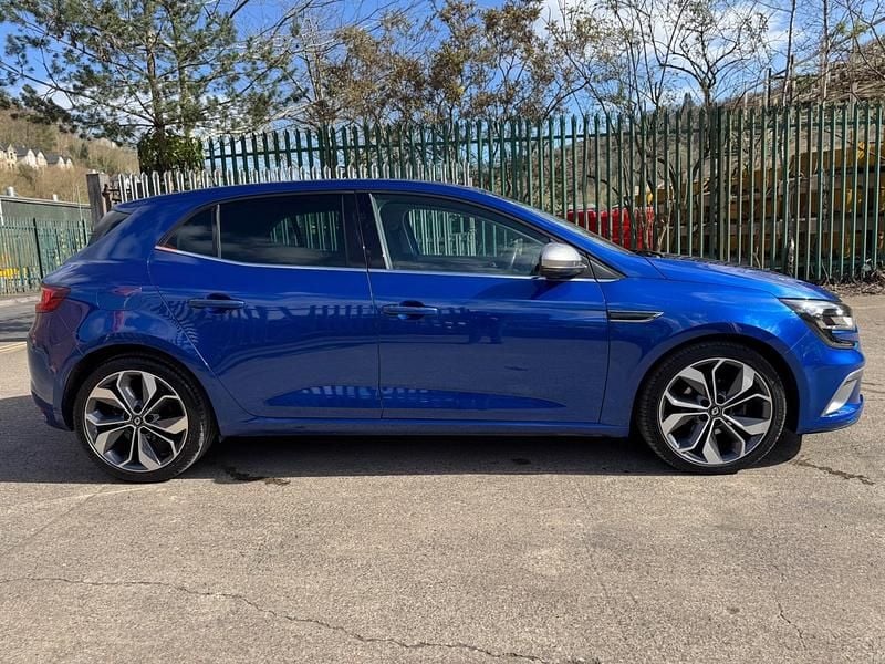 Used Renault Mégane GT Line GT-Line 115 HP (84 kW) 2019 Blue Hatchback