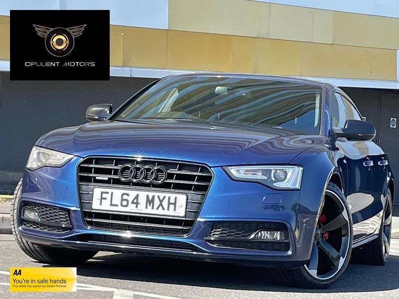 Blue Used 2014 Audi A5 Sportback Black Edition Hatchback | £10,599 (A bit pricey) - Image 1/3