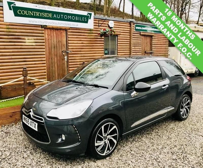 Used DS Automobiles DS3 110 HP (80 kW) 2015 Grey Hatchback