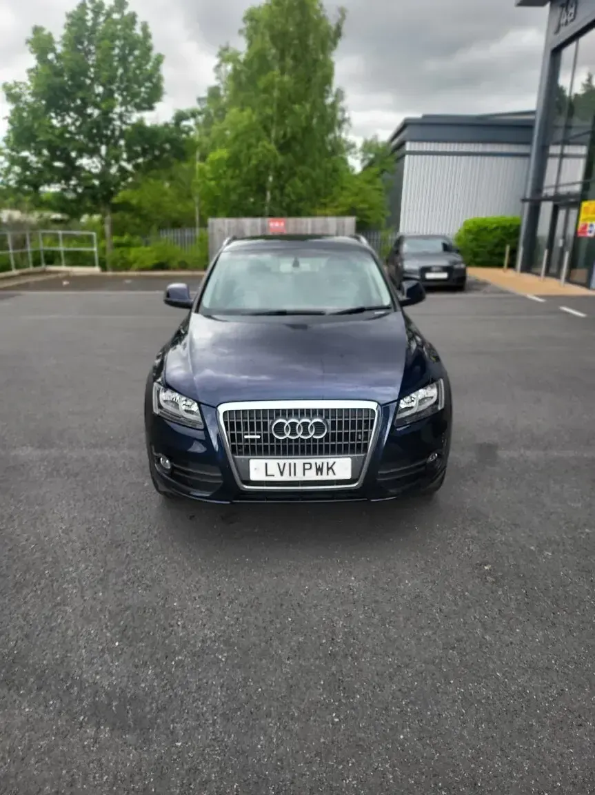 Used Audi Q5 S-Line 170 HP (125 kW) 2011 Blue SUV
