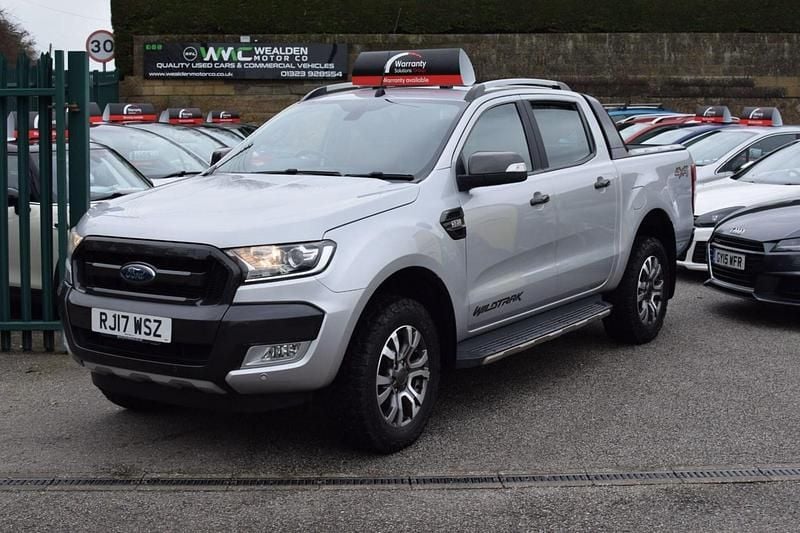 Used Ford Ranger Wildtrack 2017 Silver Pickup