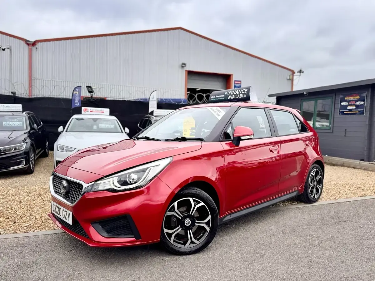 Used MG MG3 Excite 106 HP (77 kW) 2020 Red Hatchback