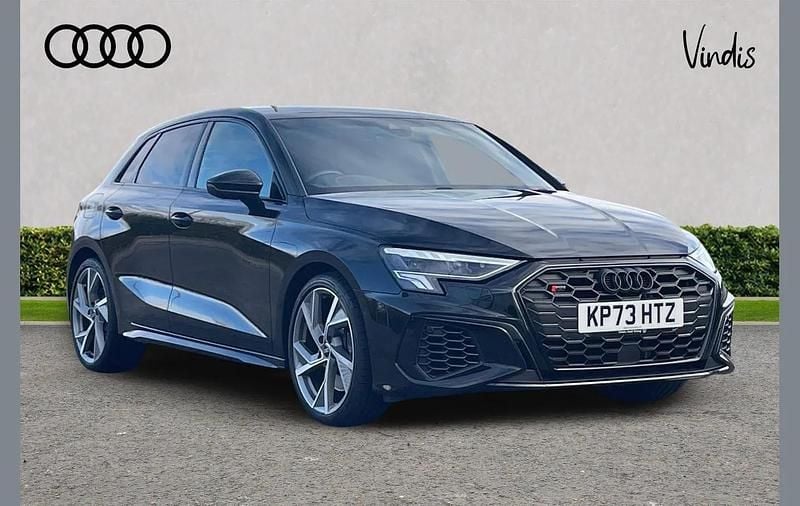 Black Used 2023 Audi S3 Sportback Black Edition Hatchback | £35,604 - Image 1/4