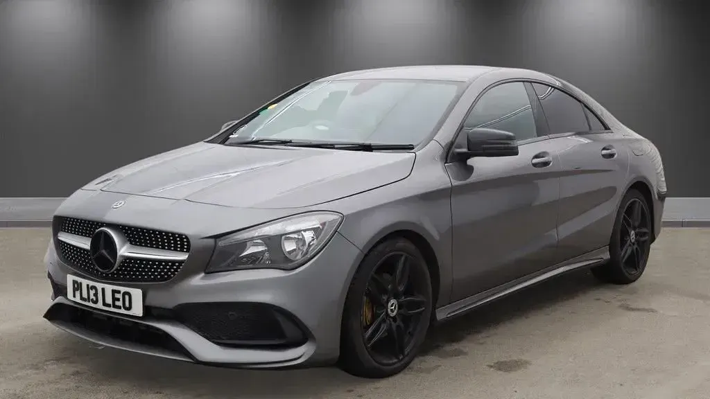 Used Mercedes CLA180 AMG line 2018 Grey Coupe