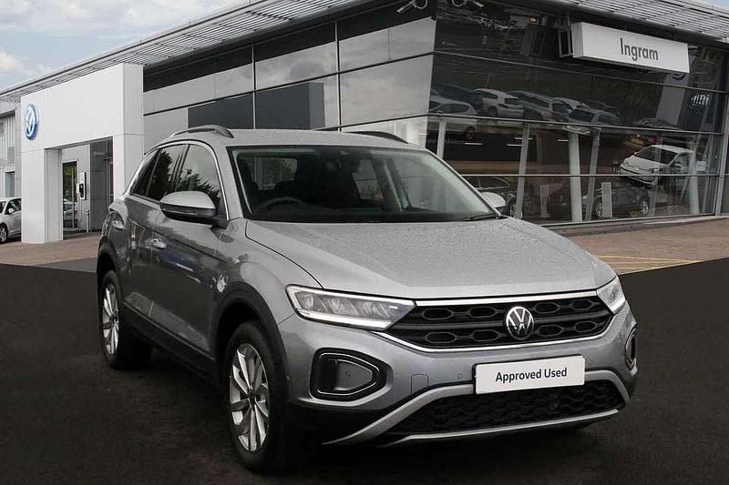 Silver Used 2024 VW T-Roc Match SUV | £20,870 (Good price) - Image 1/4