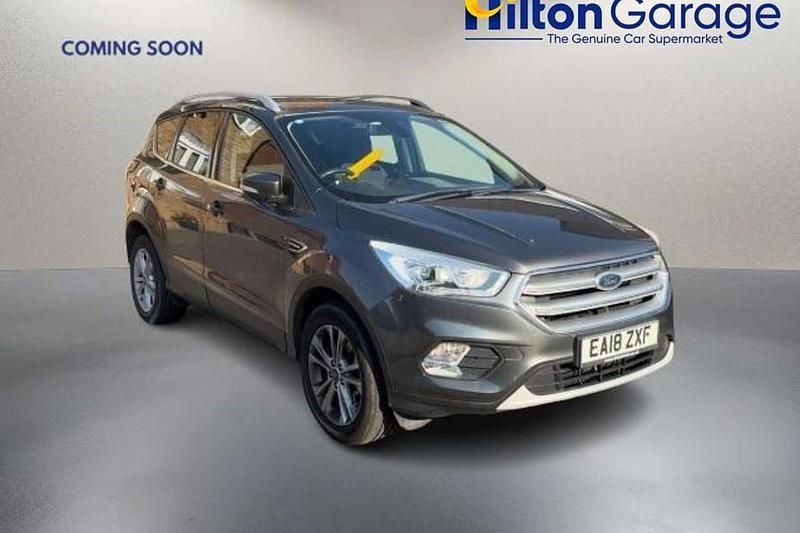 Used Ford Kuga Titanium 150 HP (110 kW) 2018 Grey SUV