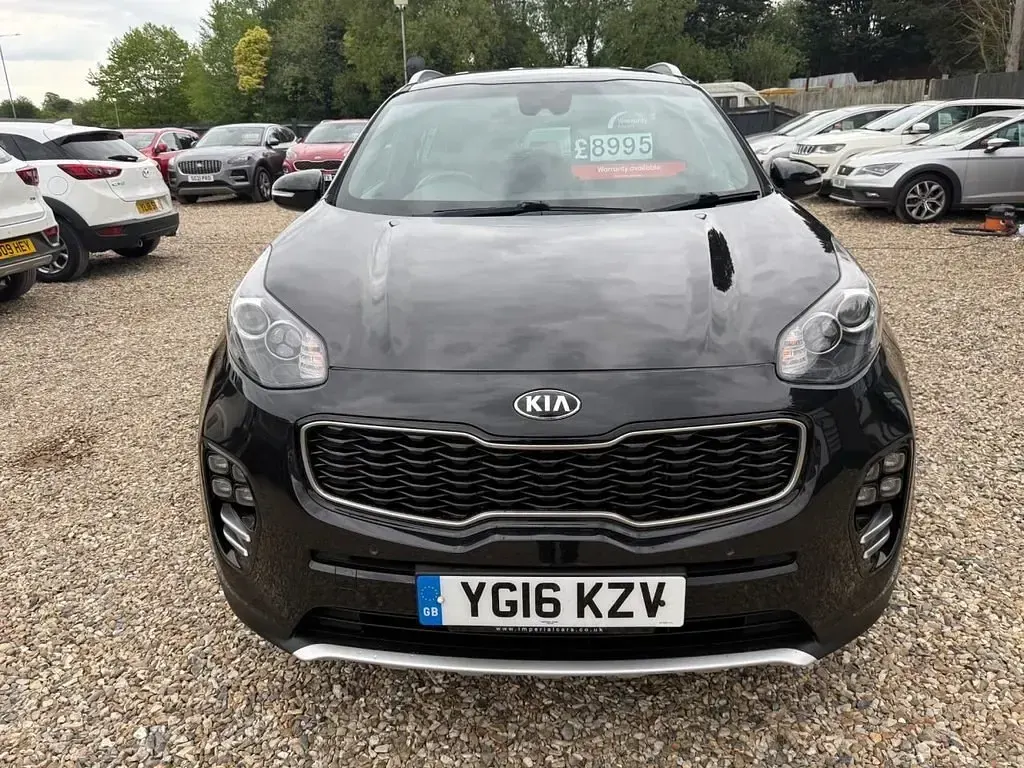 Begagnad Kia Sportage GT-Line 134 HK (98 kW) 2016 Svart SUV