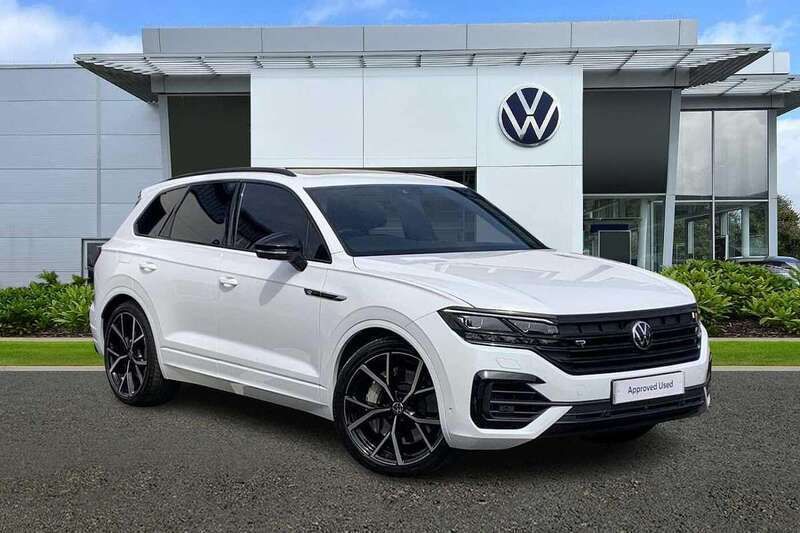 Pure white Used 2023 VW Touareg R SUV | £56,793 (Good price) - Image 1/4