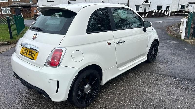 Used Abarth 500 135 HP (99 kW) 2014 White Hatchback