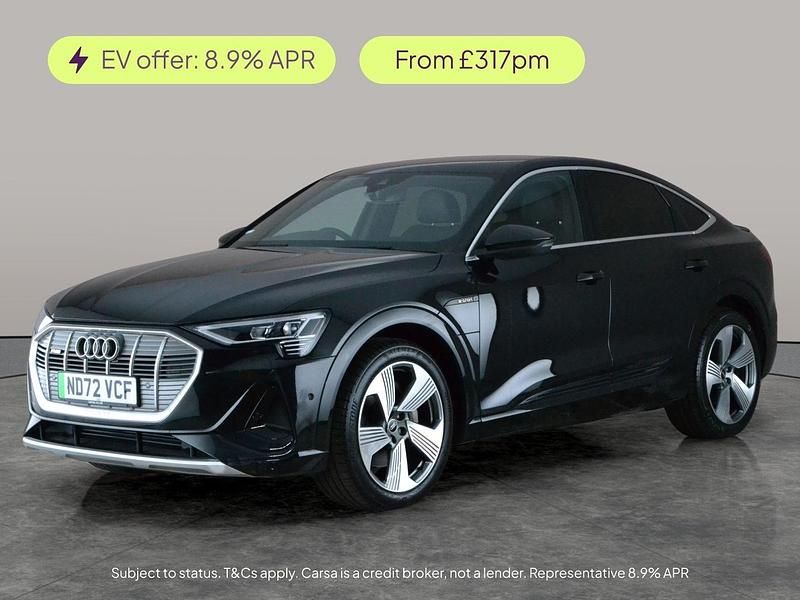 Used Audi e-tron S-Line 300 kW (408 HP) 2023 Black SUV