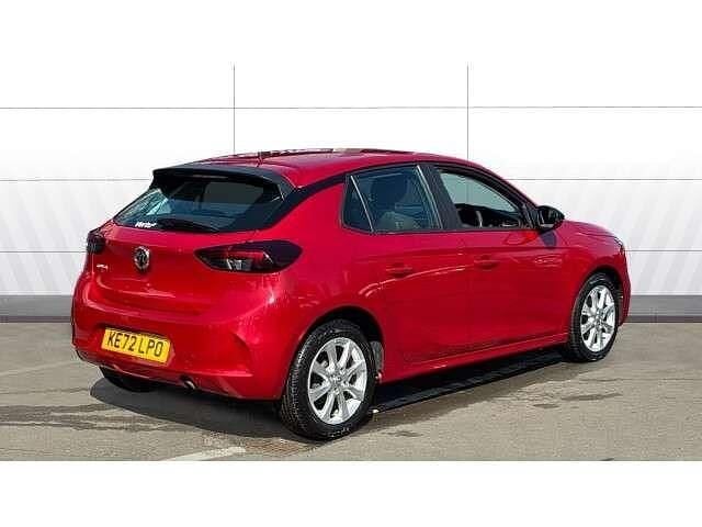Second-hand Vauxhall Corsa Design Edition 75 CP (55 kW) 2023 Roșu Hatchback