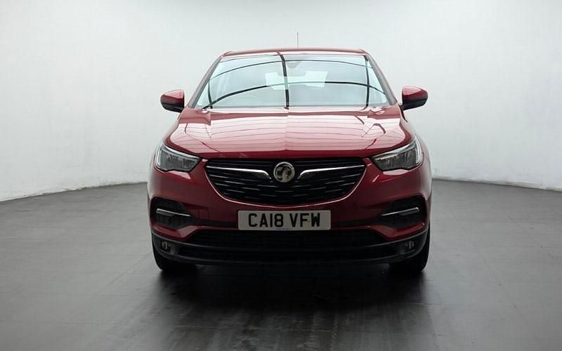 Used Vauxhall Grandland X S 120 HP (88 kW) 2018 Red SUV
