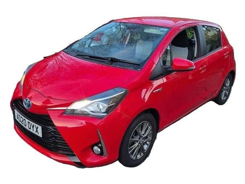 Used Toyota Yaris Hybrid 100 HP (73 kW) 2020 Red Hatchback
