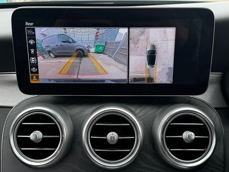 Used Mercedes C200 AMG line 2021 Black Cabriolet