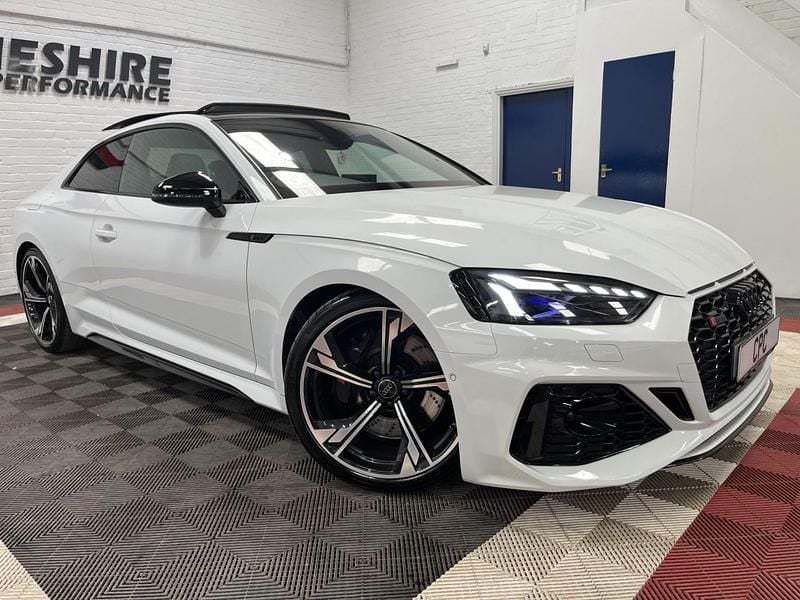 Used Audi RS5 Comfort 444 HP (326 kW) 2020 White Coupe