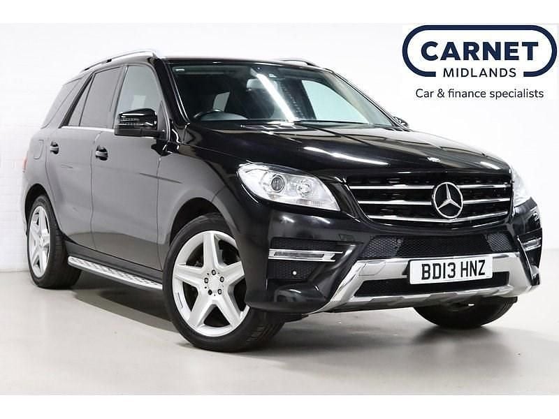 Black Used 2013 Mercedes ML250 AMG SUV | £9,250 (Fair price) - Image 1/3