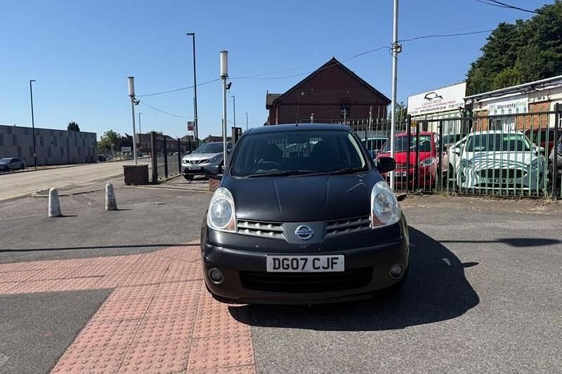 Black Used 2007 Nissan Note SE MPV | £1,950 (Good price) - Image 1/1