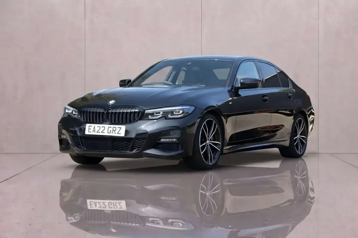Used BMW 320e M Sport 2022 Black Sedan