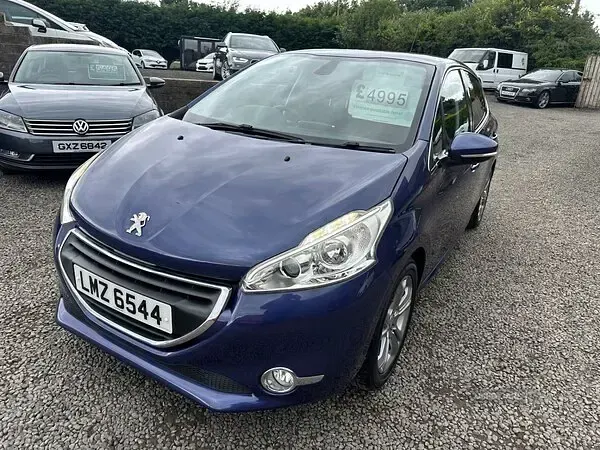 Used Peugeot 208 Allure 2014 Blue Hatchback