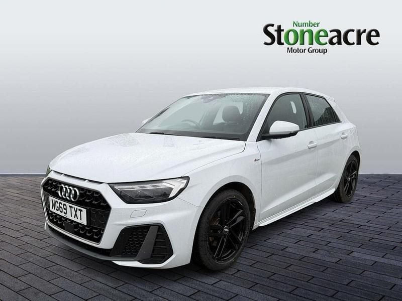 Used Audi A1 Sportback S-Line 116 HP (85 kW) 2020 White Hatchback