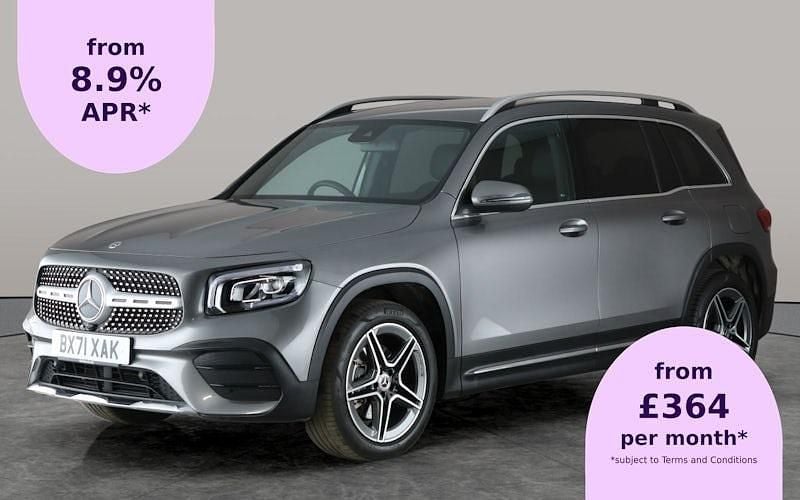 Grey Used 2021 Mercedes GLB200 AMG line SUV | £24,920 (Fair price) - Image 1/2
