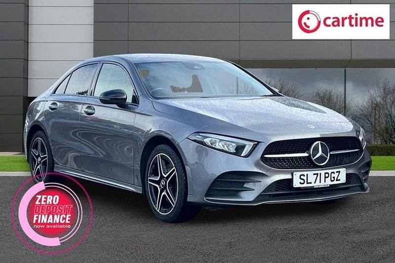 Grey Used 2022 Mercedes A250 AMG Line Premium Sedan | £17,450 (Fair price) - Image 1/1