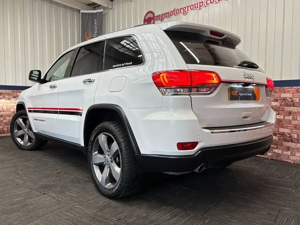 Used Jeep Grand Cherokee Limited 247 HP (181 kW) 2016 White SUV