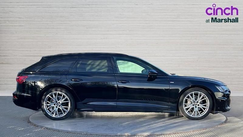 Used Audi A6 Black Edition 204 HP (150 kW) 2021 Black Estate