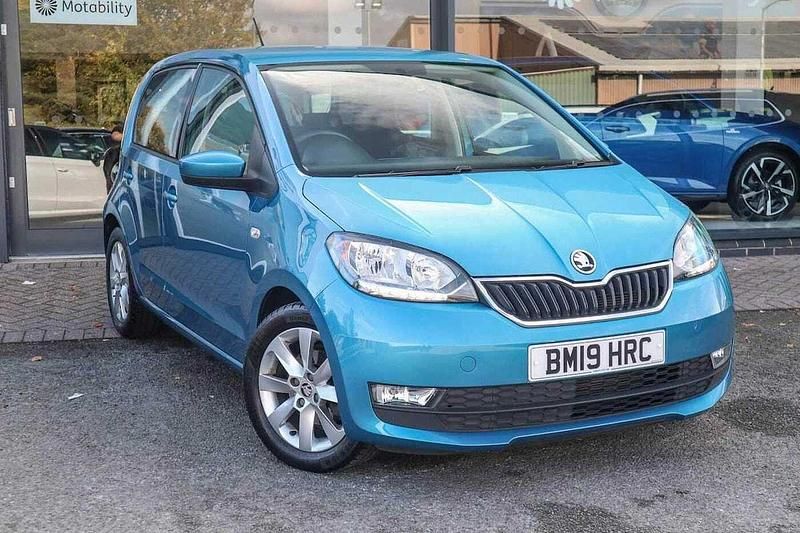 Crystal blue metallic Used 2019 Skoda Citigo Hatchback | £8,878 (Fair price) - Image 1/4