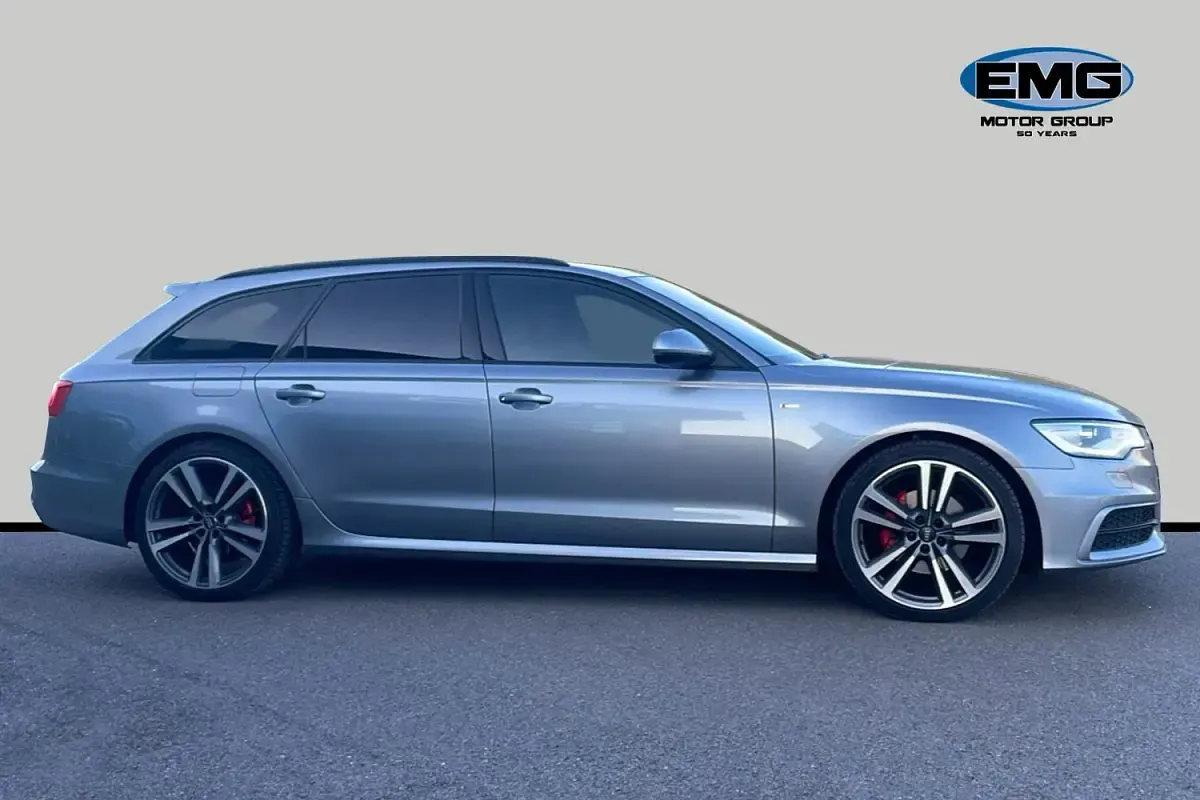 Used Audi A6 Black Edition 177 HP (130 kW) 2014 Grey Estate