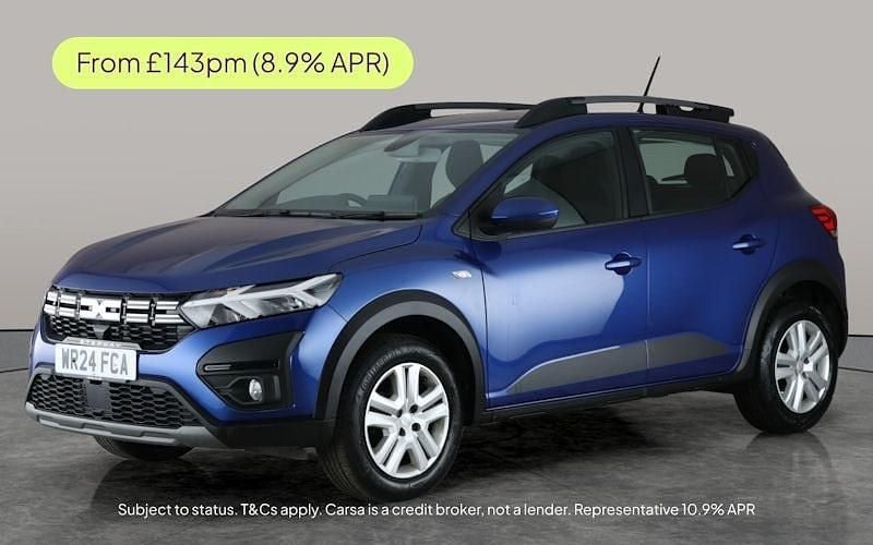 Blue Used 2024 Dacia Sandero Expression Hatchback | £11,204 (Good price) - Image 1/3