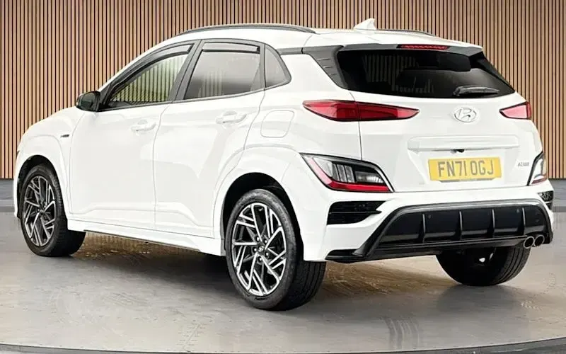 Used Hyundai Kona N Line 120 HP (88 kW) 2022 White SUV