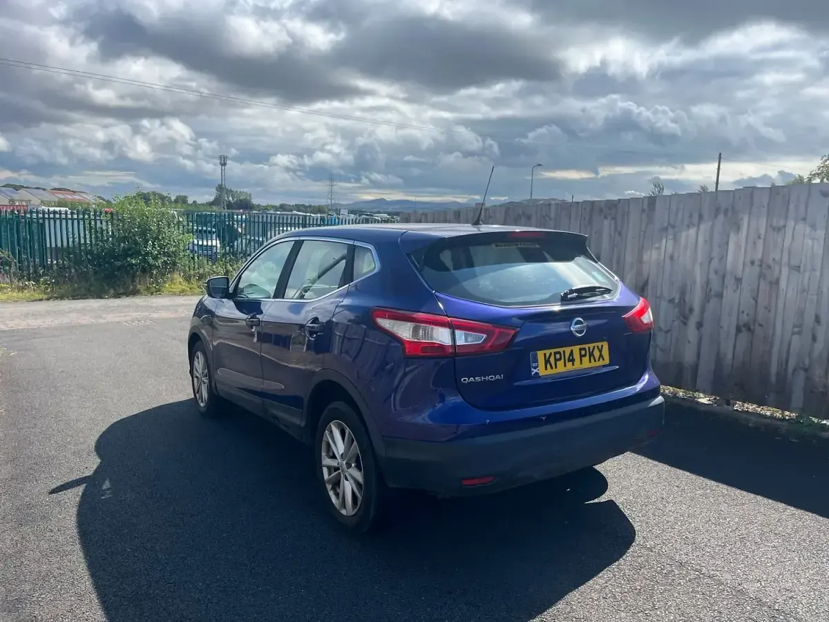 Used Nissan Qashqai Acenta 2014 Blue SUV