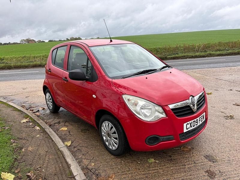 Red Used 2009 Vauxhall Agila Expression Hatchback | £1,595 (Fair price) - Image 1/4