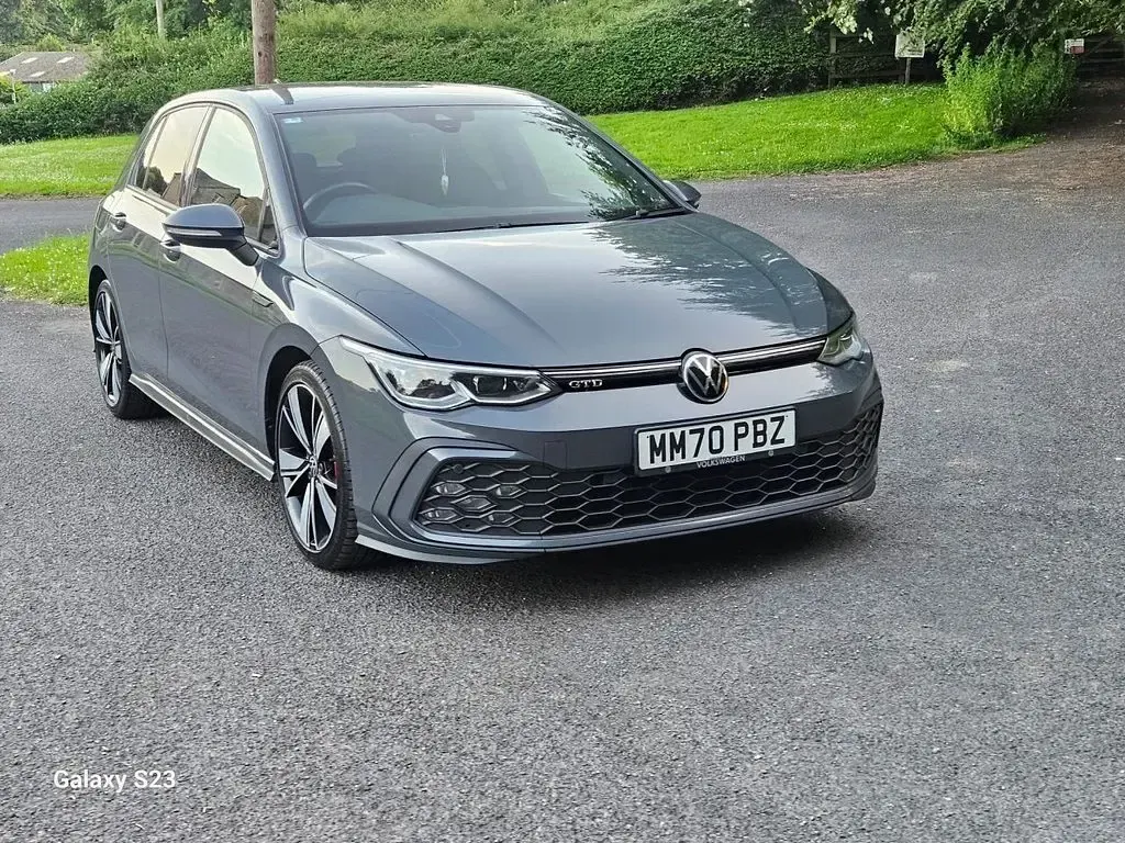 Used VW Golf VII GTD 200 HP (147 kW) 2021 Grey Hatchback
